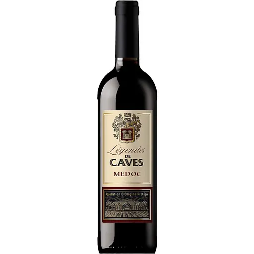 Вино Legendes de Caves Medoc Rouge AOC красное сухое 0.75 л
