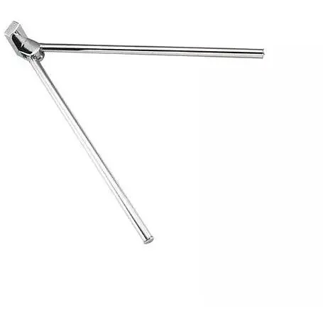 Полотенцедержатель двойной Frap поворотный F1812 - фото 1