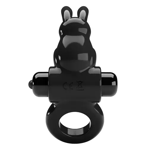 Эрекционное кольцо с вибрацией Pretty Love Exciting Ring 9.2 см черный - фото 3
