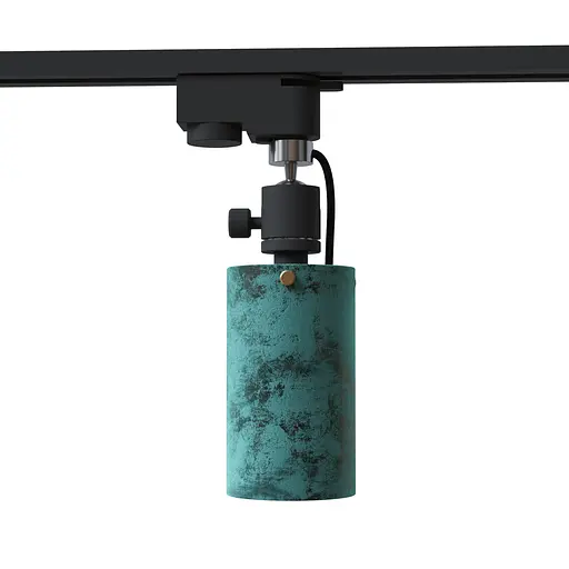 Точковий трековий спот TR 1 латунний, PikArt арт. 25491 Зелений - фото 1