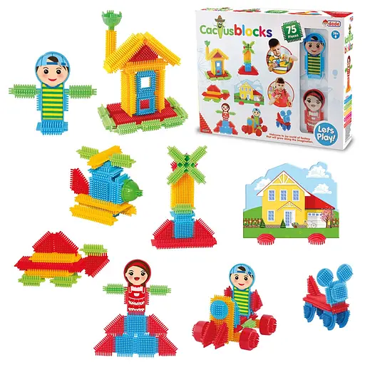 Конструктор Dede Cactus 75 елементів (3311) - фото 2