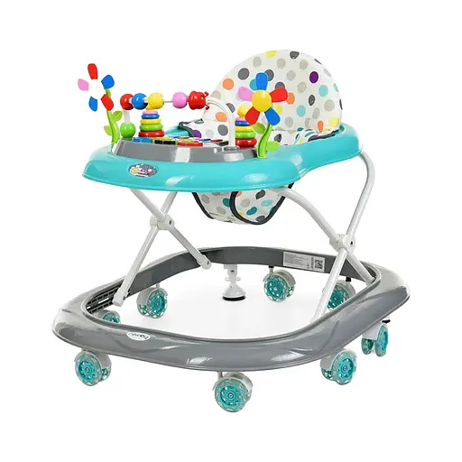 Ходунки, колеса 8 шт., 6 см, регульована висота, музика, світло, M3619 (В асортименті)