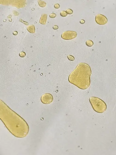 Водовідштовхувальна скатертина Ваніль однотон 280х140 см (+ 6 серветок 30х40) - фото 8