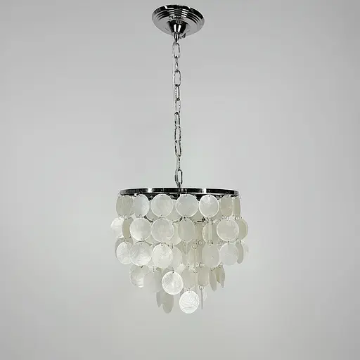 Срібний підвіс ATHELIA із перламутровими пластинами Line.F 1537-300 CH - фото 2