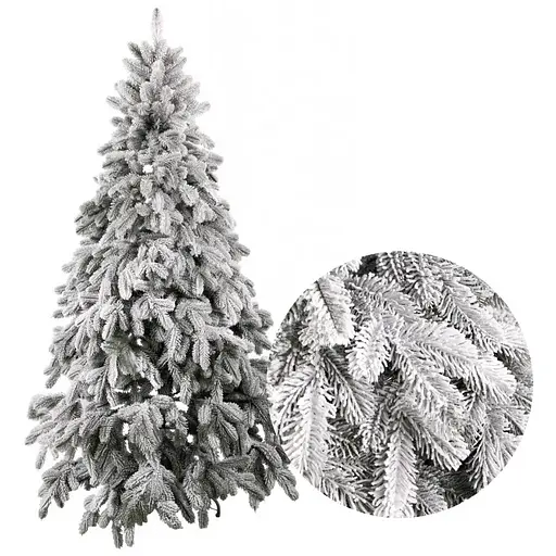 Лита Бельгійська ялинка з густою хвоєю (Засніжена) 1.6м - фото 8