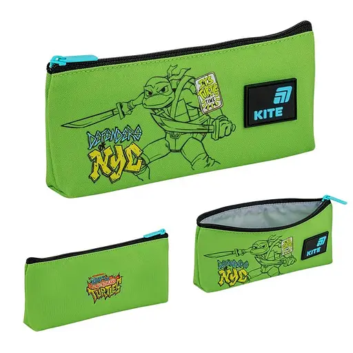 Школьный пенал Kite Ninja Turtles (NT26-680) - фото 4