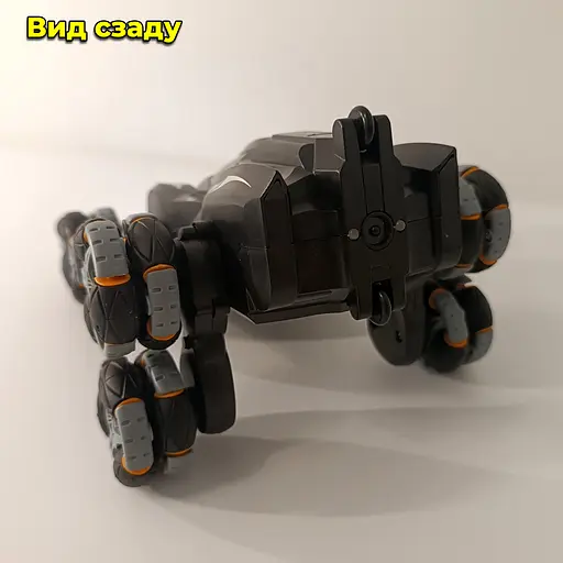 Машинка на радіокеруванні Бетмобіль 8х8. Колеса обертаються по осі. З фарами. бетмен - фото 4