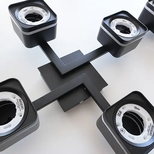 Світильник стельовий Ardero ML495-6 під лампу чорний - фото 2