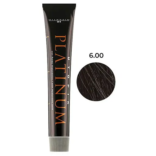 Професійна крем-фарба для волосся Hipertin Platinum 6.00 темний блонд 60 мл - фото 1