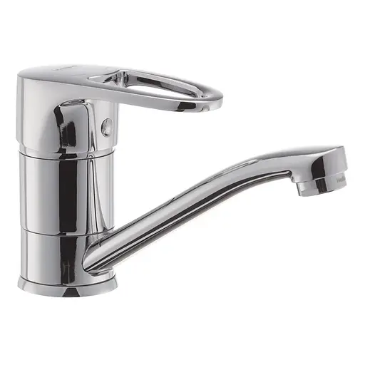 Смеситель для умывальника Haiba Ceba 004 HB0029 Хром - фото 1