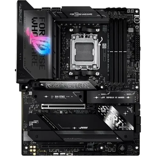 Материнская плата Asus Rog Strix X870E-E Gaming WIFI sAM5 X870E 4xDDR5 M.2 HDMI WiFi BT ATX