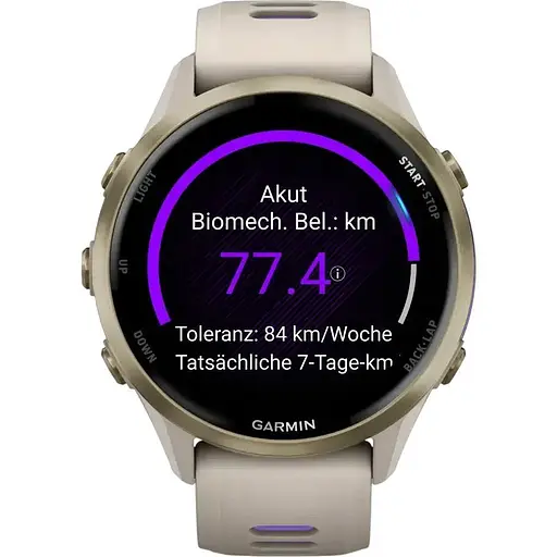 Смарт-часы Garmin Forerunner 970 Soft Gold Titanium with French Gray Case and French Gray/Translucent Indigo Band 010-02969-12 (142389) - фото 7