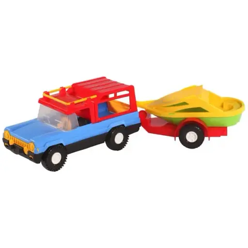 Авто-сафари Tigres с прицепом в ассортименте - фото 1