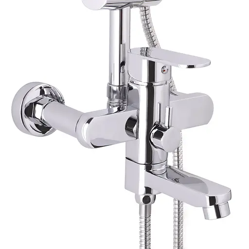 Душова система Zerix WOG-A153 ZX2931, Хром - фото 3