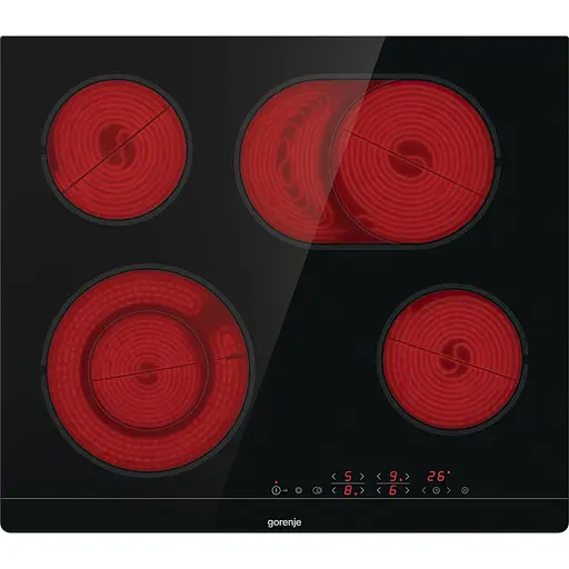 Варильна поверхня Gorenje ECT643BSC електрична [137993] - фото 2