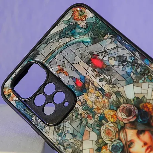 TPU+PC чохол Prisma Ladies для Xiaomi Redmi Note 11 Pro 4G/5G / 12 Pro 4G Mosaic - фото 3