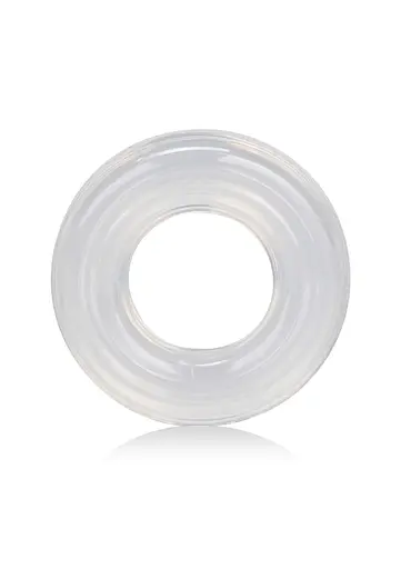 Эрекционное кольцо CalExotics Premium Silicone Ring Large прозрачный - фото 3