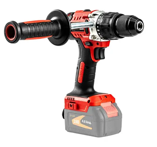 Аккумуляторный ударный шуруповерт GTM DSI18/80BL безщеточный без АКБ и ЗУ в кейсе (DSI18/80BL_BARE TOOL) - фото 3