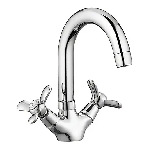 Смеситель для умывальника Haiba Vilta 274 HB0389 Хром - фото 1