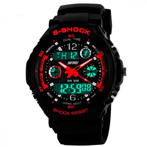 Годинник Skmei S-Shock Red 0931R - фото 3