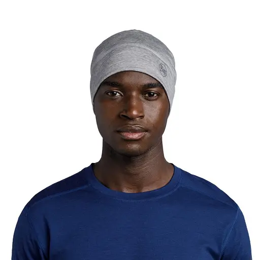 Шапка Buff Merino Lightyweight Beaney Light Grey (1033-BU 113013.933.10.00) - фото 6