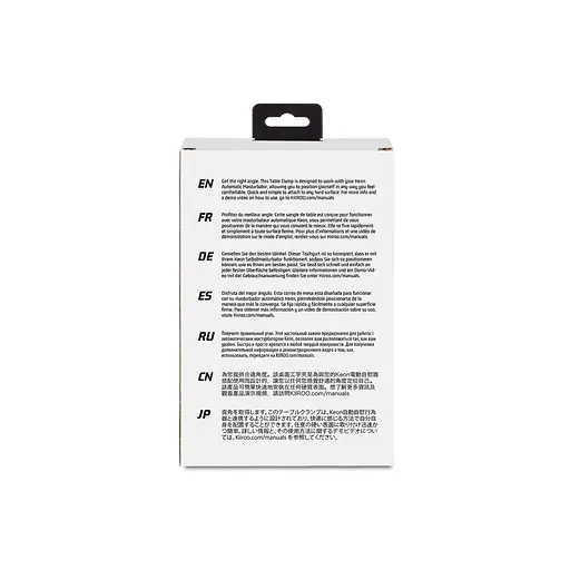 Кріплення на стіл для мастурбатора Kiiroo Keon Table Clamp регулюється кут нахилу - фото 9