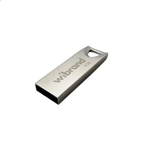 Флеш-накопичувач Wibrand USB 2.0 Taipan 4Gb Сріблястий - фото 3