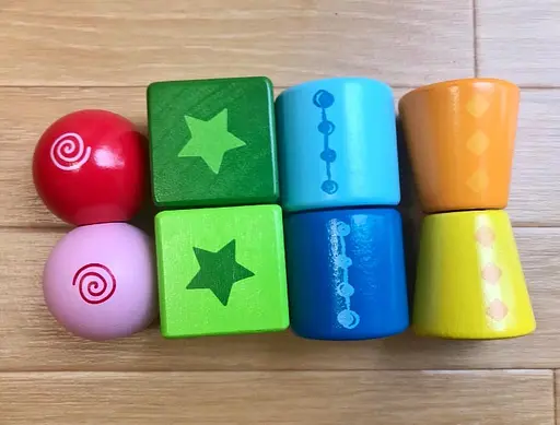 Набір дерев'яних блоків Hape Закрути E0416 Набір дерев'яних блоків - фото 7