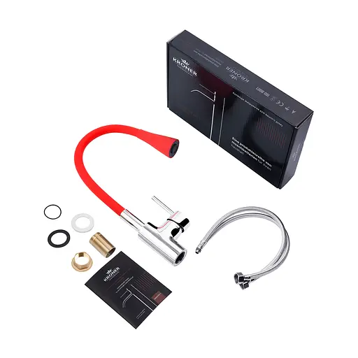 Змішувач для кухні Kroner KRM Küche - C031RED (CV024337) - фото 6