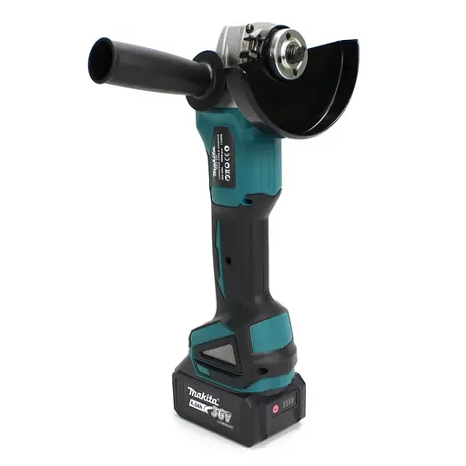 Набор электроинструментов Makita 4 в 1 Шуруповерт Гайковерт Перфоратор Болгарка два аккумулятора в кейсе 36Вт Синий с черным - фото 7