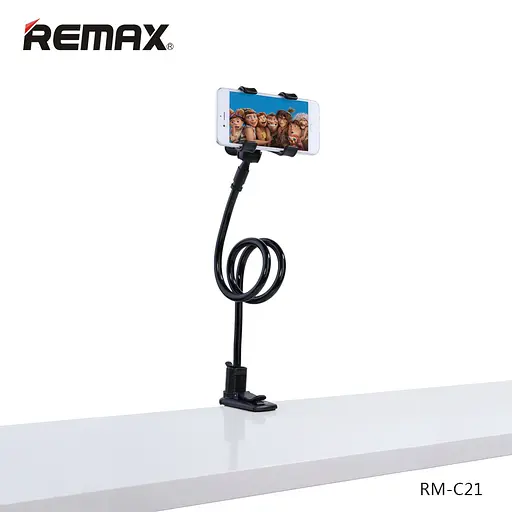 Тримач Remax RM-C21 (дуже довга ніжка + кріплення на стіл прищіпка) - фото 2