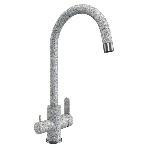 Змішувач для кухні Platinum 9A NESP (8204) сірий - фото 1