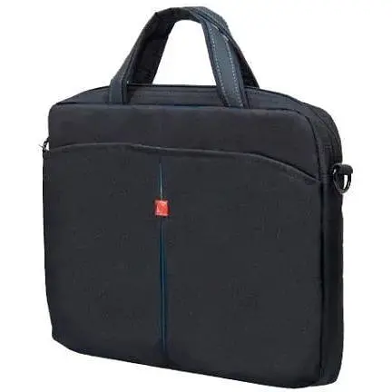 Сумка для ноутбука 10" Continent CC-010 черный Caviar нейлон/полиэстер 30 х 25 х 4 см - фото 1