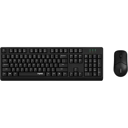 Комплект (клавиатура + мышь) Rapoo X1500S Black [128615]