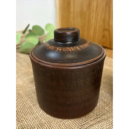 Набір банок для спецій 0.7 літра керамічний (глиняний) Гладкий - фото 5