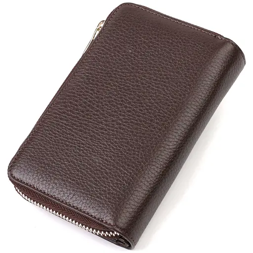 Жіночий шкіряний гаманець Canpellini 9.5х15.5х2.5 см acs0025562 - фото 2