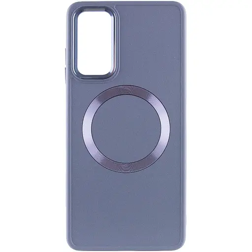Чохол Epik TPU Bonbon Metal Style with MagSafe для Samsung Galaxy A25 5G Сірий/Lavender - фото 2
