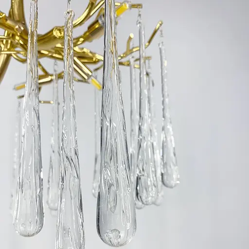 Завораживающая люстра с двумя вариантами подвесов Line.F Диаметр 60см - фото 2