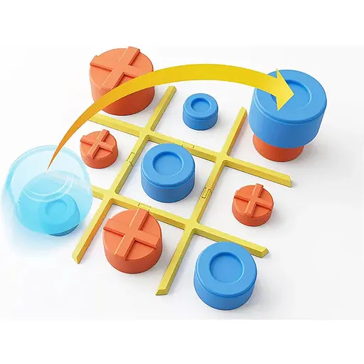 Розумна головоломка GiiKER Tic Tac Toe Bolt Yellow (JKJZQ001) - фото 6