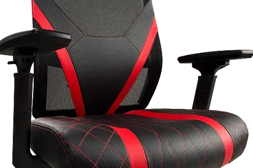 Геймерское кресло GT Racer черное с красным (X-6674 Black/Red) - фото 10