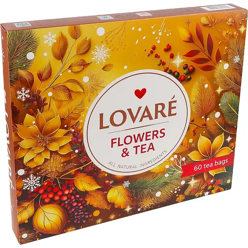 Чай чорний Lovare Портфельчик 12 видів 60 шт. х 2 г (659005)