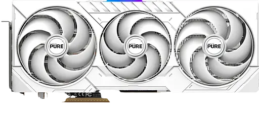 Видеокарта AMD Radeon RX 9070 16GB Sapphire PURE GAMING OC White (11349-02-20G) - фото 2