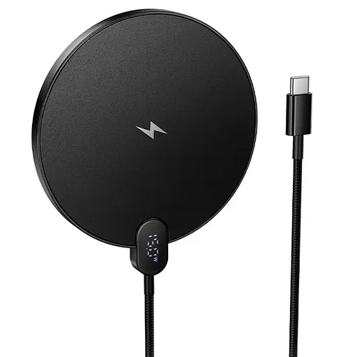 БЗП Hoco CW62 Peak with digital display and cable 15W Black