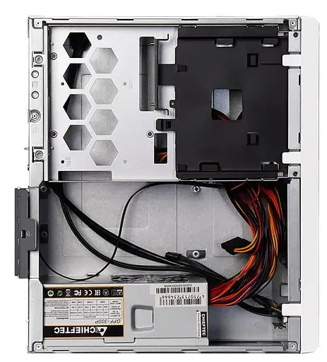 Корпус Chieftec UNI BE-10W-300 300W SLIM FF White (BE-10W-300) - фото 7