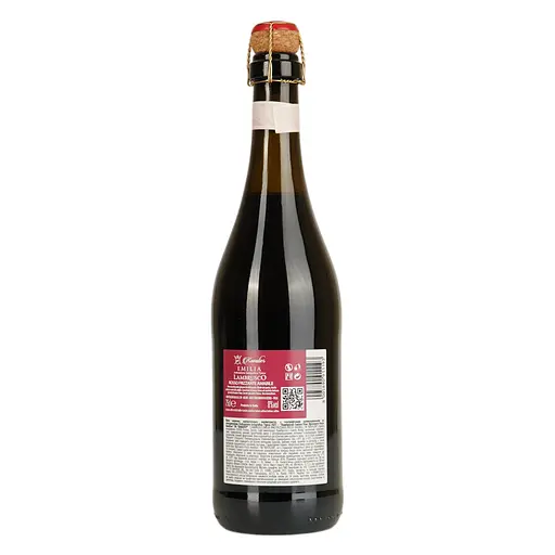 Вино ігристе Kavalier Lambrusco Emilia Vino Frizzante Rosso Amabile IGT червоне напівсолодке 0.75 л - фото 3