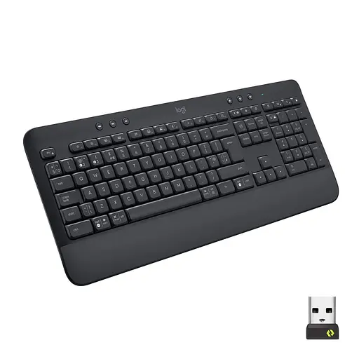 Клавиатура Logitech Signature K650 US Wireless Graphite (920-010945) - фото 1