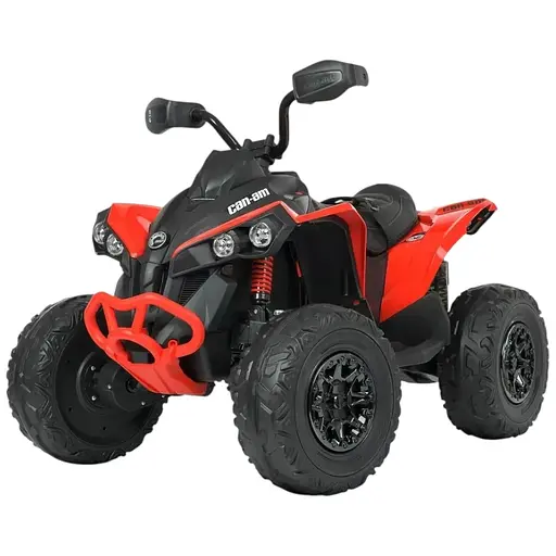 Електромобіль дитячий Bambi Квадроцикл M 5001EBLR-3 з пультом управління звуком і світлом Червоний