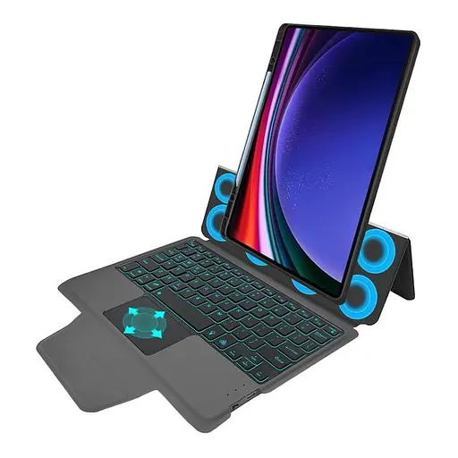 Чохол клавіатура Samsung Galaxy Tab S9 Fe / S9 SM-X510 SM-X516 SM-X518 BlueTooth Keyboard with TP - фото 3