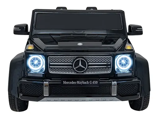 Детский электромобиль Mercedes Benz Maybach G650, с регулировкой сидений, черный - фото 2