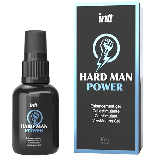 Стимулюючий гель Intt Hard Man Power для чоловіків 15 мл - фото 1